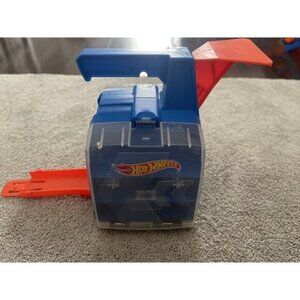Hot Wheels Track Builder Display Launcher Carrying Case For 6 Cars